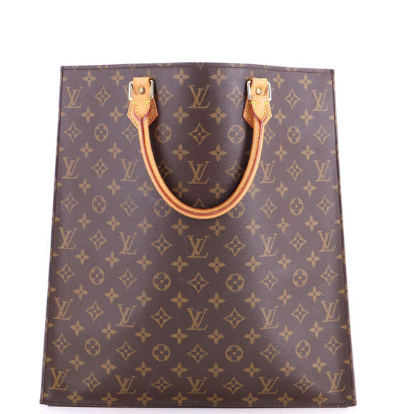 Louis Vuitton Sac Plat Bag Monogram Canvas